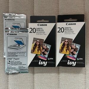 Canon 60 sheets Feuilles